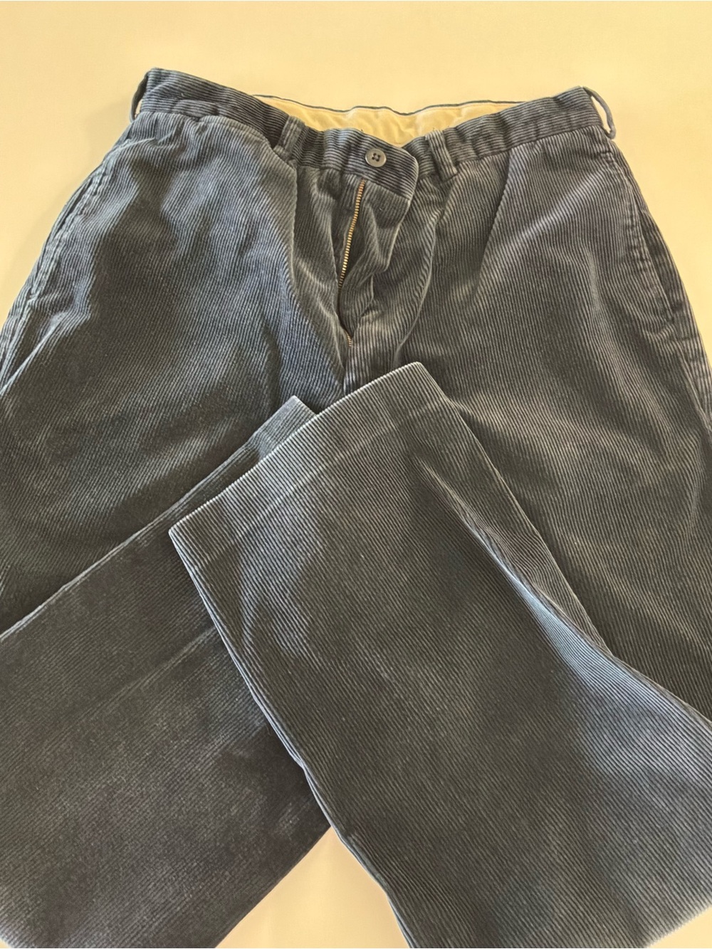Men's Corduroy Pants in Dark Blue polo sport Ralph Lauren.vtg
